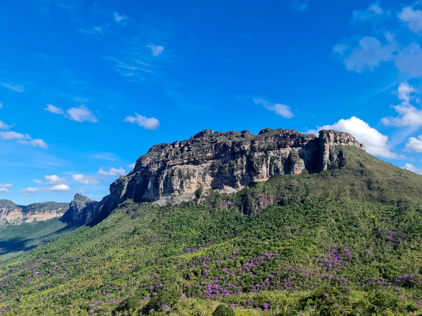 Montanha no Parque Nacional da Chapada Diamantina, Bahia