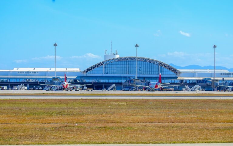 Terminal do aeroporto Pinto Martins em Fortaleza