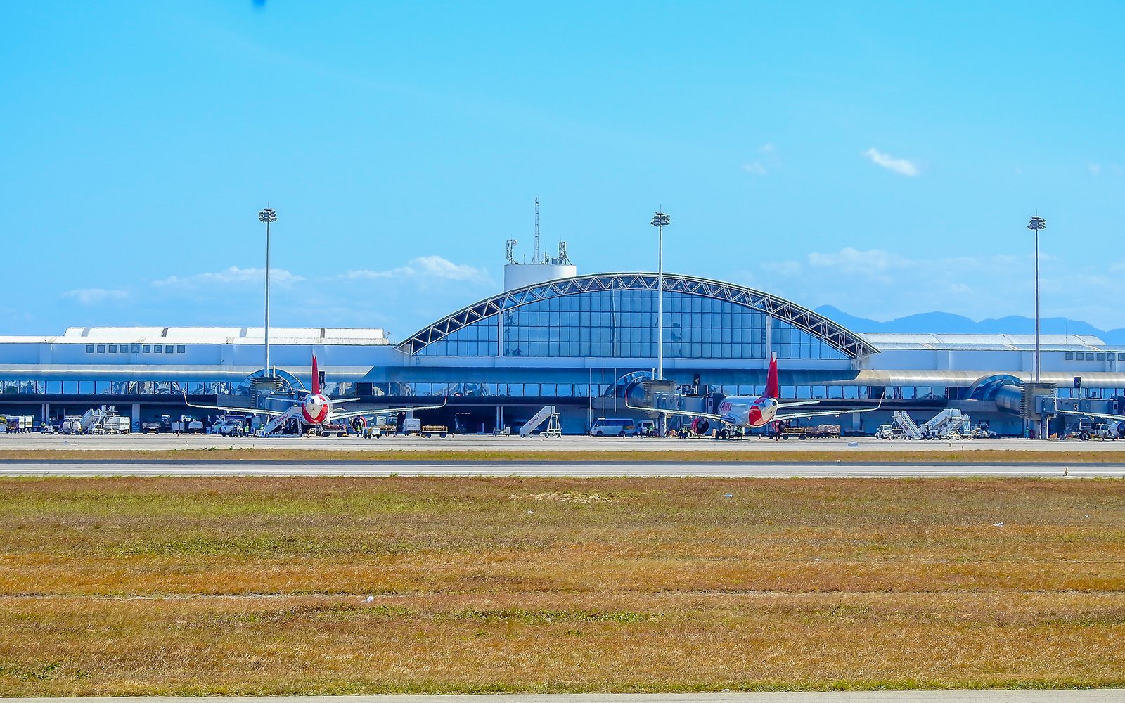 Terminal do aeroporto Pinto Martins em Fortaleza
