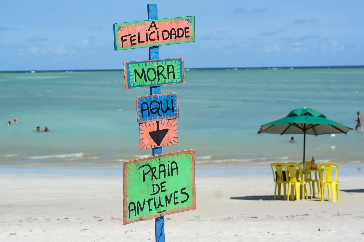 Praia de Antunes, em Maragogi, Alagoas