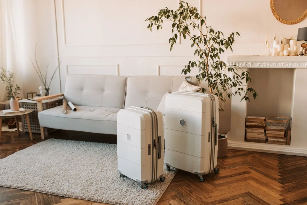 Malas prontas para uma viagem