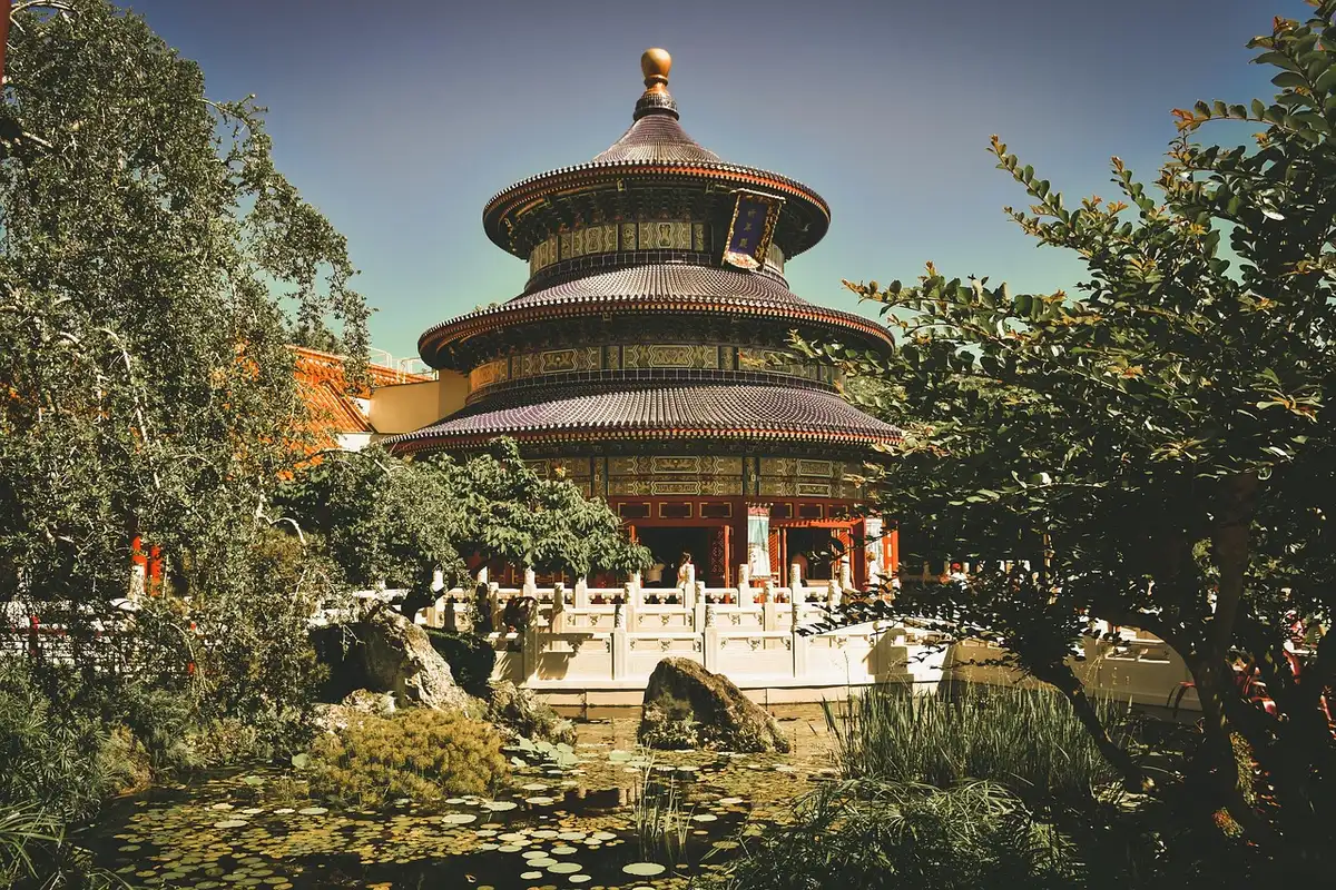 Pavilhão da China no EPCOT, em Orlando