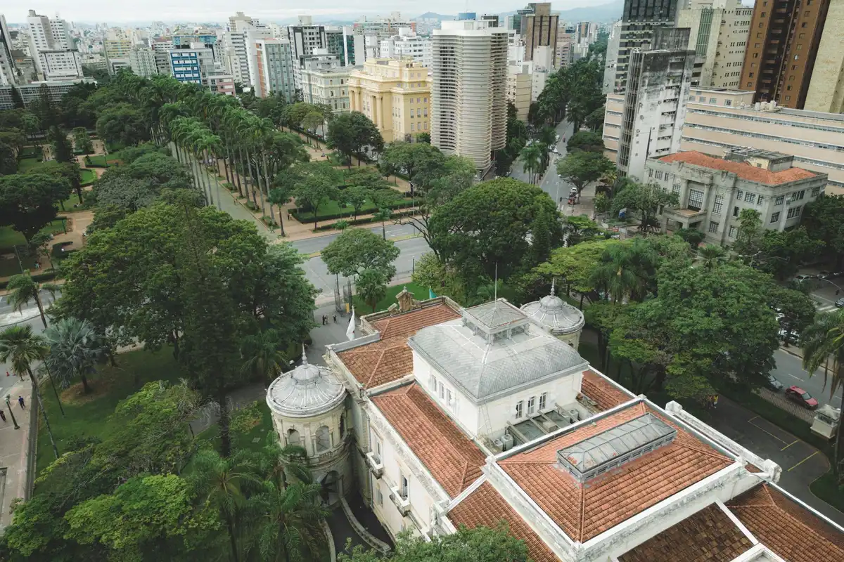Praça da Liberdade e Palácio da Liberdade, em Belo Horizonte