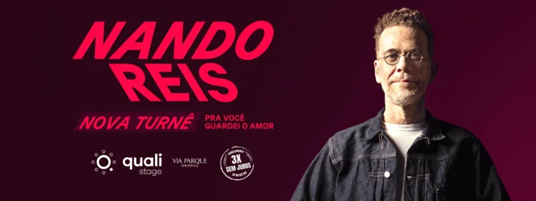 Nando Reis no Rio 2026: horário e acesso ao Qualistage