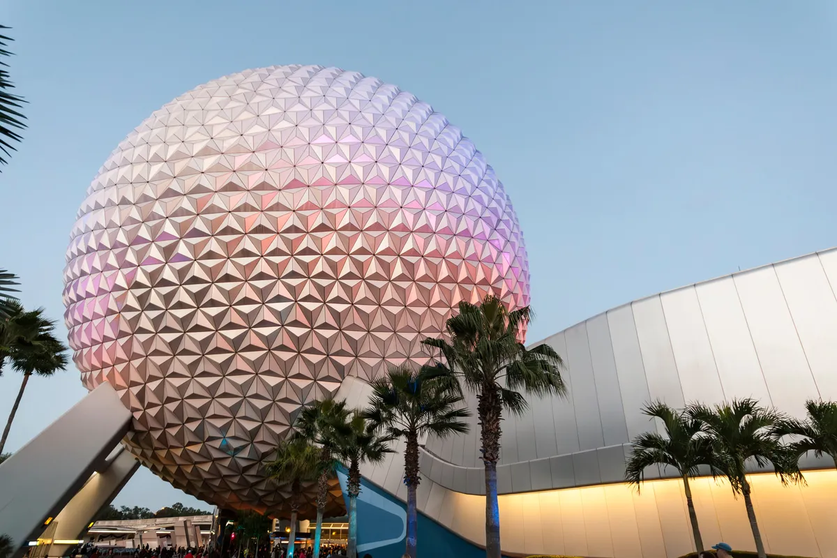 Spaceship Earth no Epcot em Orlando