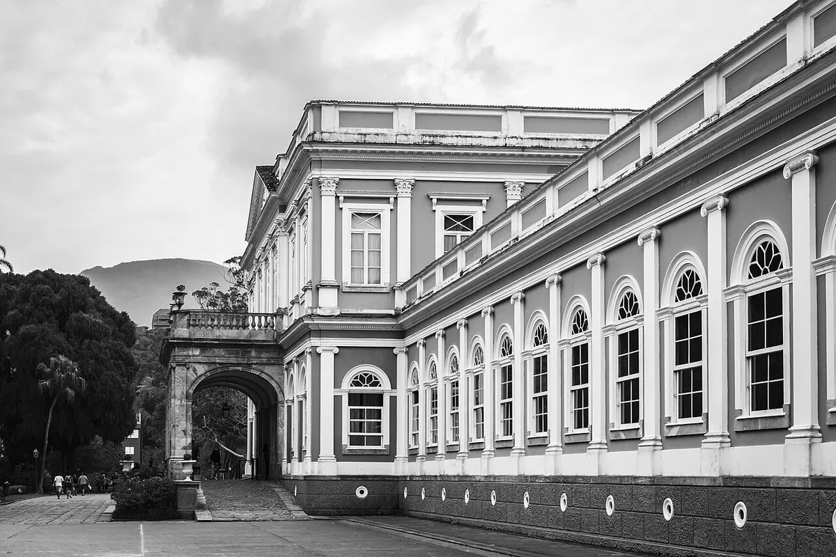 Fachada do Museu Imperial em Petrópolis