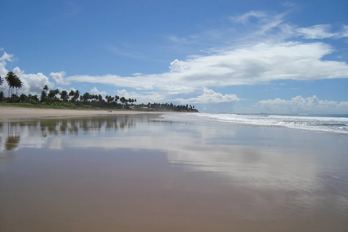 Praia na região de Porto de Galinhas, Pernambuco