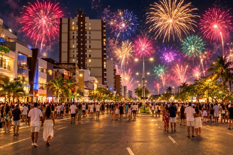 Réveillon em Ilhéus 2027: orla, fogos e onde ficar