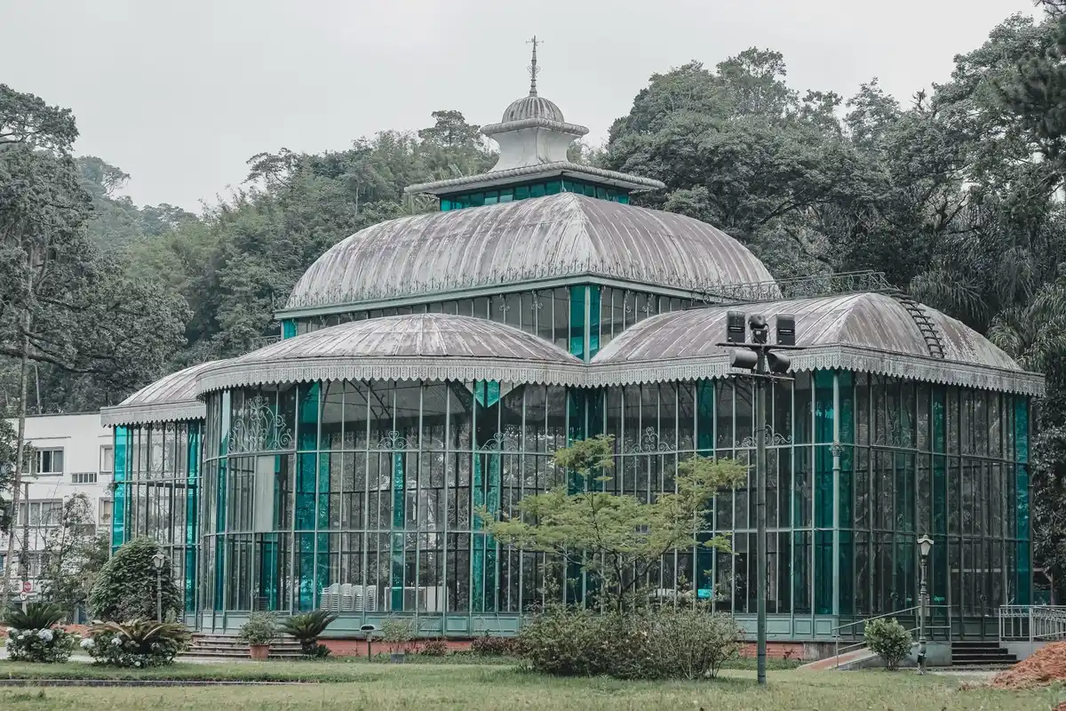 Palácio de Cristal, em Petrópolis, no Centro Histórico da cidade