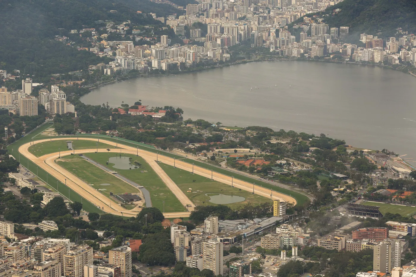 Jockey Club Brasileiro, local da Brava Arena Jockey no Rio