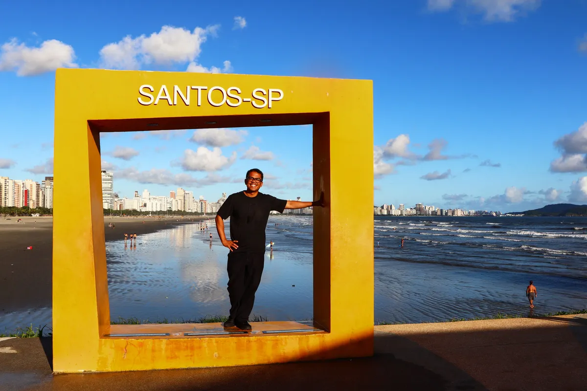 Orla de Santos e marco Santos SP