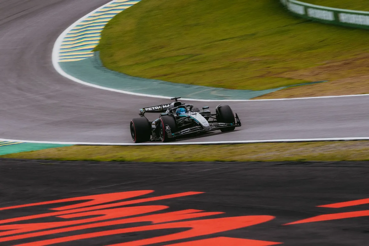 Pista do Autódromo de Interlagos em São Paulo